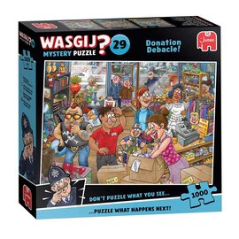 Wasgij Mystery 29 - Donatiedebacle! - 1000st.
