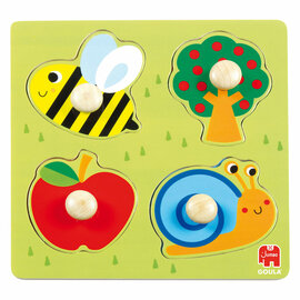 Jumbo Goula Noppenpuzzel Boomgaard - 4st.