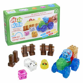 Jelly Blox - Boerderijset - 18dlg.