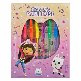 Kleurset met Gelpennen Gabby's Poppenhuis