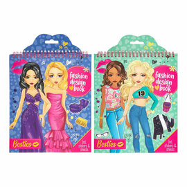 Besties Fashion Designer Boek Neon - 20 vellen