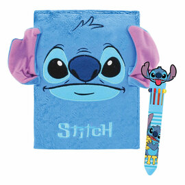 Lilo & Stitch Luxe Pluche Notitieboek met Pen