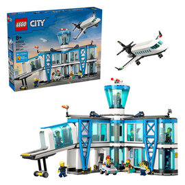 LEGO City 60502 Luchthaven met vliegtuig