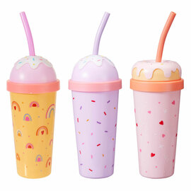 Drinkbeker met Rietje