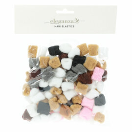 Set Haarelastiekjes - 100dlg.