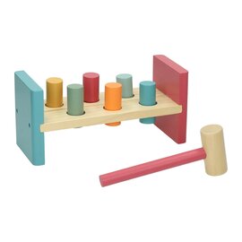 Houten Hamerbank met Hamer