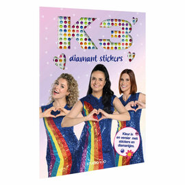 K3 Kleurboek - Diamant stickers