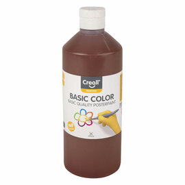 Creall Schoolverf Donkerbruin - 500ml