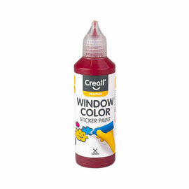 Creall Raamverf Donkerrood - 80ml