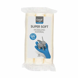 Creall Supersoft Klei Conserveringsvrij Wit - 500gr.