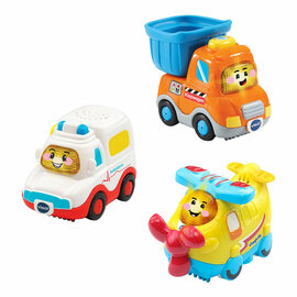 VTech Toet Toet Auto's - Trio Pack Amir, Vasco en Kevin