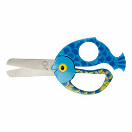 Fiskars Kinderschaar met Dierenmotief Vis - 13cm