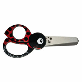 Fiskars Kinderschaar met Dierenmotief Lieveheersbeestje - 13cm