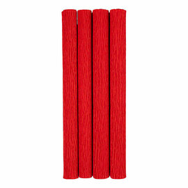 Crepepapier Rood - 4st.
