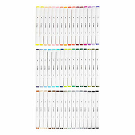 Tekenstift Lijndikte 1+8mm Standaardkleuren - 48st.