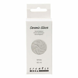 Keramiek Glazuur 984-1101 C Dekkend Wit - 60ml