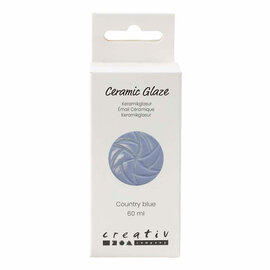 Keramiek Glazuur 984-1101 C Dekkend Country blue - 60ml