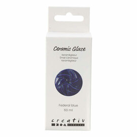 Keramiek Glazuur 984-1101 C Dekkend Federal Blue - 60ml