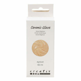 Keramiek Glazuur 984-1101 C Dekkend Apricot - 60ml