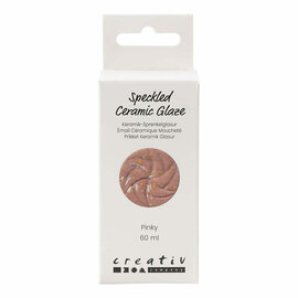 Gespikkeld Keramiek Glazuur 999-1060 C Dekkend Pinky - 60ml