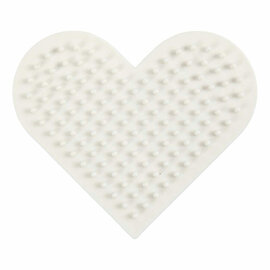 NABBI BioBeads Grondplaat Klein Hart 7x8,5cm