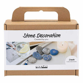 Mini Hobbyset Steendecoratie Blauw
