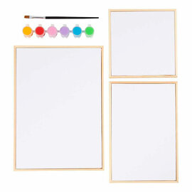 Set Canvas Panelen Kleurrijk