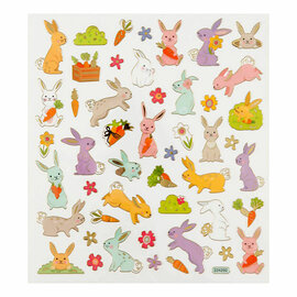 Stickervel Paashaas