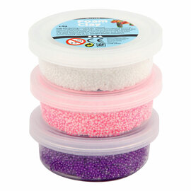 Foam Clay Glitter Metallic - 3x14gr.