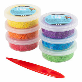 Foam Clay Metallic Kleuren - 6x14gr.