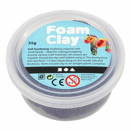 Foam Clay Paars - 35gr.