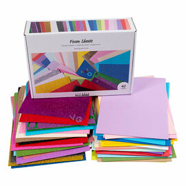 Foam Vellen A4 Gekleurd - 40 Vellen