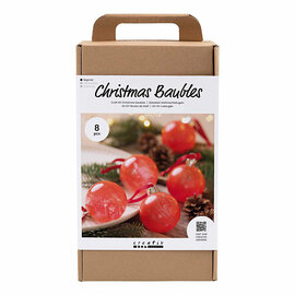 Hobbyset Kerstballen Marmeren
