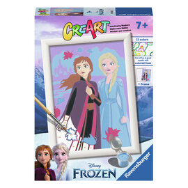 Ravensburger CreArt Schilderen op Nummer - Disney Sisters Forever