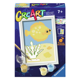 Ravensburger CreArt Schilderen op Nummer - Trendy Fish
