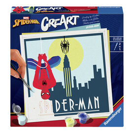 Ravensburger CreArt Schilderen op Nummer - Marvel/Spiderman