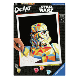 Ravensburger CreArt Schilderen op Nummer - Star Wars - Stormtrooper
