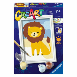 Ravensburger CreArt Schilderen op Nummer - Leeuw