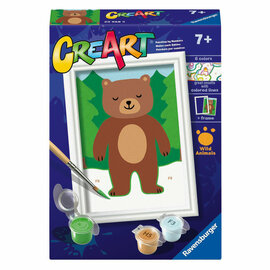 Ravensburger CreArt Schilderen op Nummer - Beer