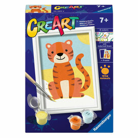Ravensburger CreArt Schilderen op Nummer - Tijger