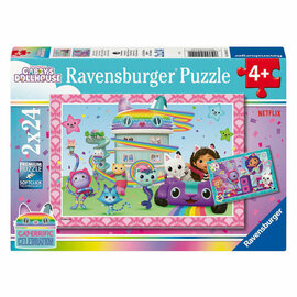 Ravensburger Legpuzzel Gabby's Poppenhuis, 2x24st.