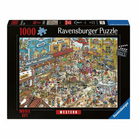 Ravensburger Legpuzzel Filmset Western - 1000st.