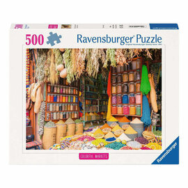 Ravensburger Legpuzzel Colorful Markets No 4 - 500st.