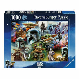 Ravensburger Legpuzzel The Mandalorian and Grogu - 1000st.