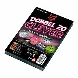 999 Games Scoreblokken Dobbel zo Clever, 2st.