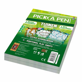 999 Games Pick a Pen Tuinen: Seizoenen Level 4,5,6 Scoreblokken, 2st.