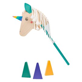 BS Toys Houten Eenhoorn Stokpaard