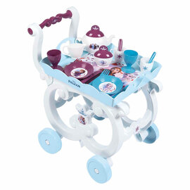 Smoby Frozen XL Theeset met Trolley, 17dlg.