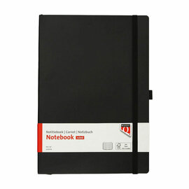 Notitieboek Quantore A4 flex lijn 192blz 80gr zwart