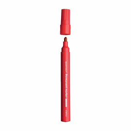 Permanent marker Quantore rond 1-1.5mm rood